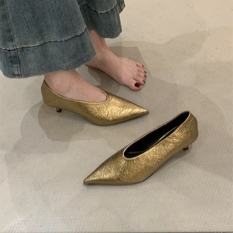 Slingback Pumps Women - 2025 Autumn New Commuter Wind Flat