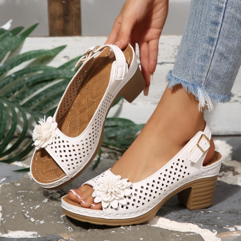 Women Chunky Heel Sandals Summ - đánh giá và giá Women Shoes Model