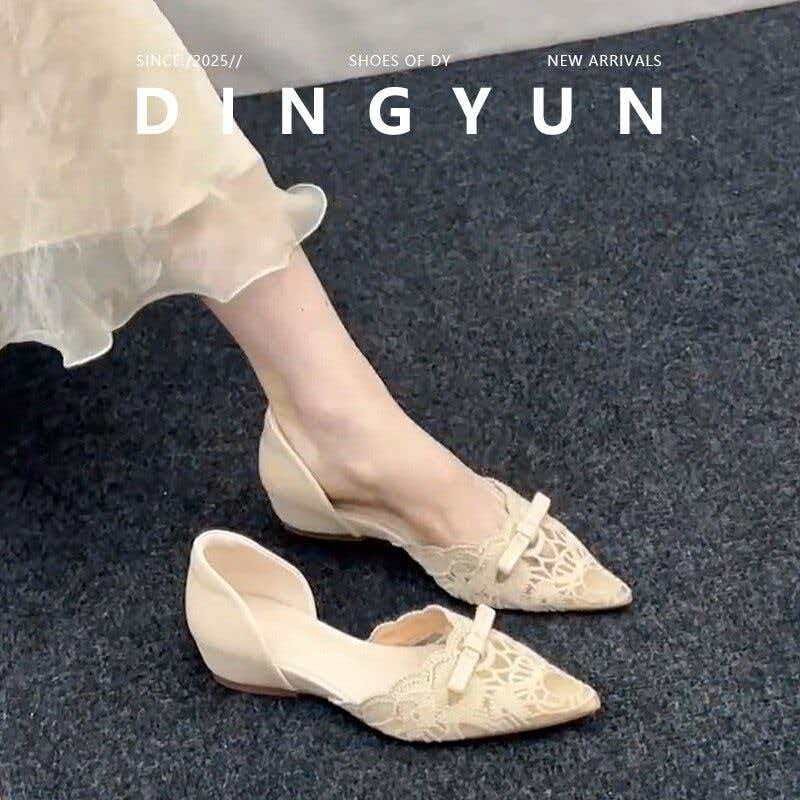 French-style Gentle Bow High-h - đánh giá và giá Slingback Pumps Women
