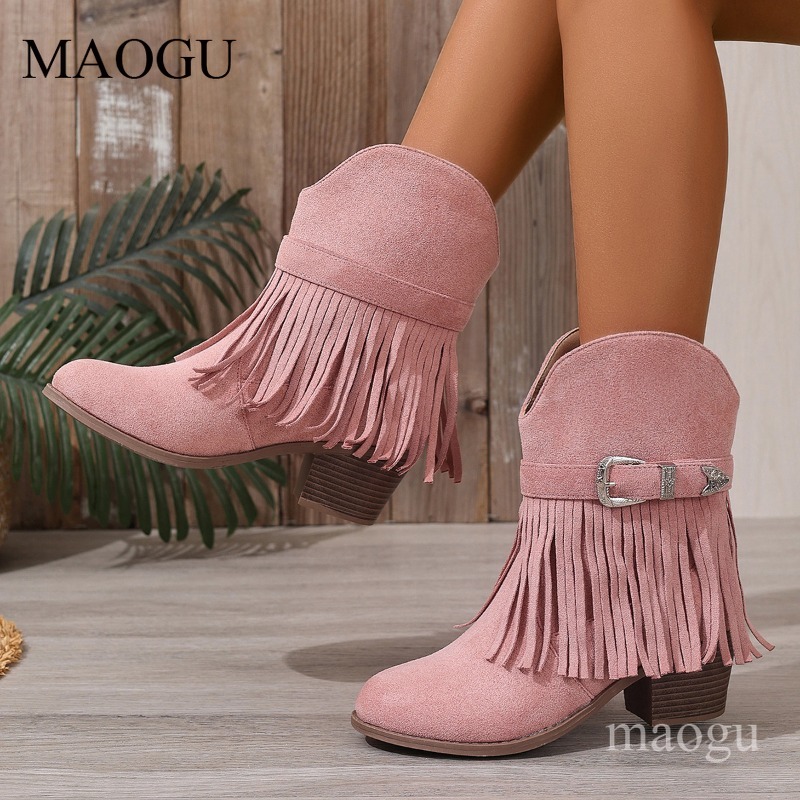 Women's Suede Fringe Cowboy An - đánh giá và giá Western Cowgirl Boot