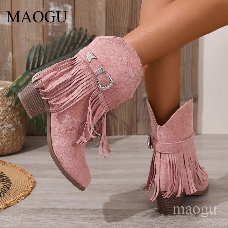 Women's Suede Fringe Cowboy An - đánh giá và giá Western Cowgirl Boot