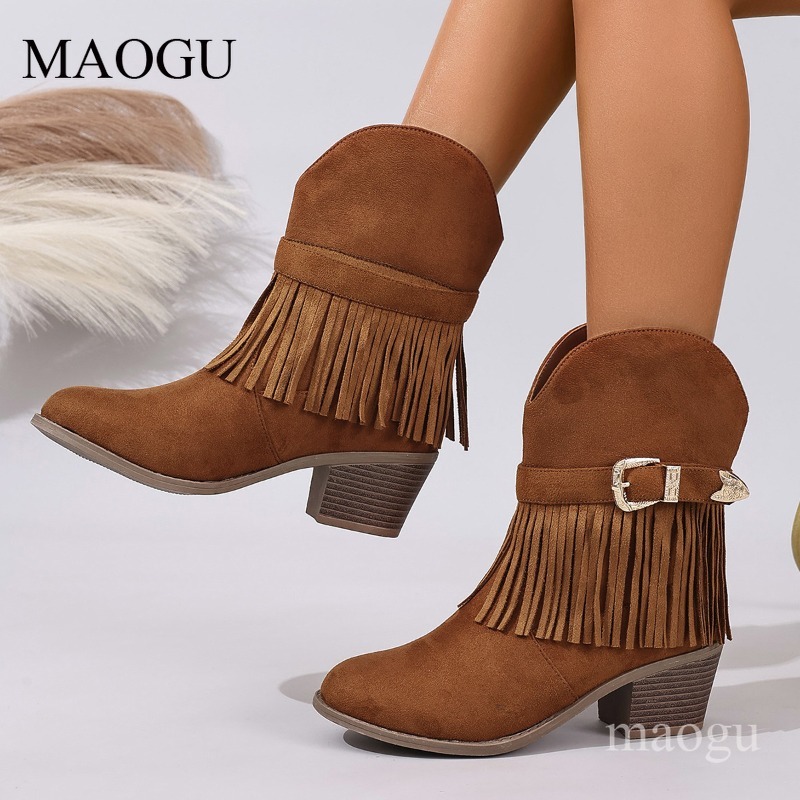 Women's Suede Fringe Cowboy An - đánh giá và giá Western Cowgirl Boot