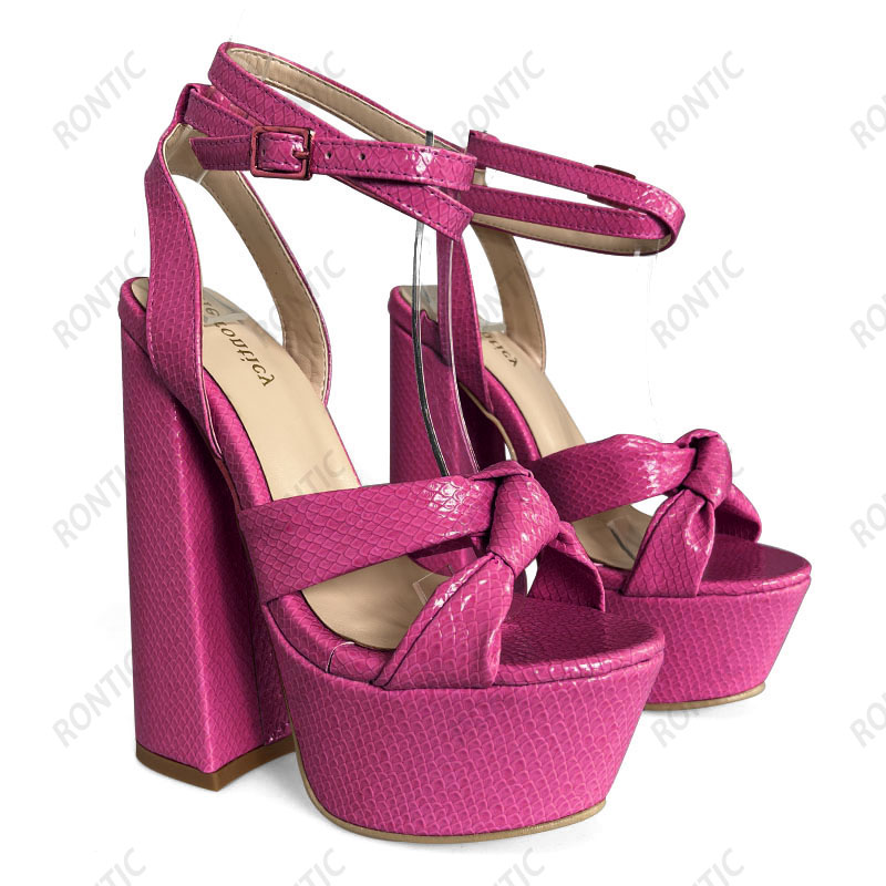 Rontic Hot Handmade Women Plat - đánh giá và giá Women Shoes Model