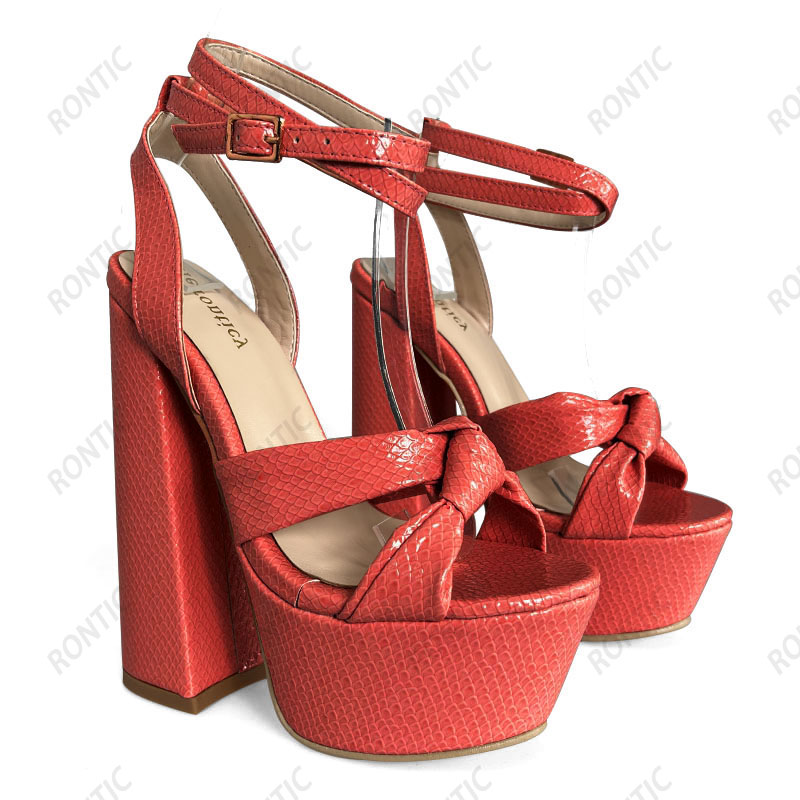 Rontic Hot Handmade Women Plat - đánh giá và giá Women Shoes Model