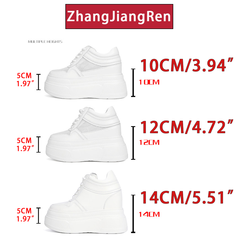 ZJR 10-14cm Chunky Sneakers Wo - đánh giá và giá Platform Sneakers Chunky