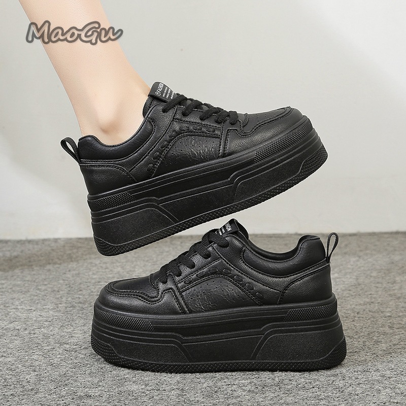 Height Increasing Platform Whi - đánh giá và giá Platform Sneakers Chunky