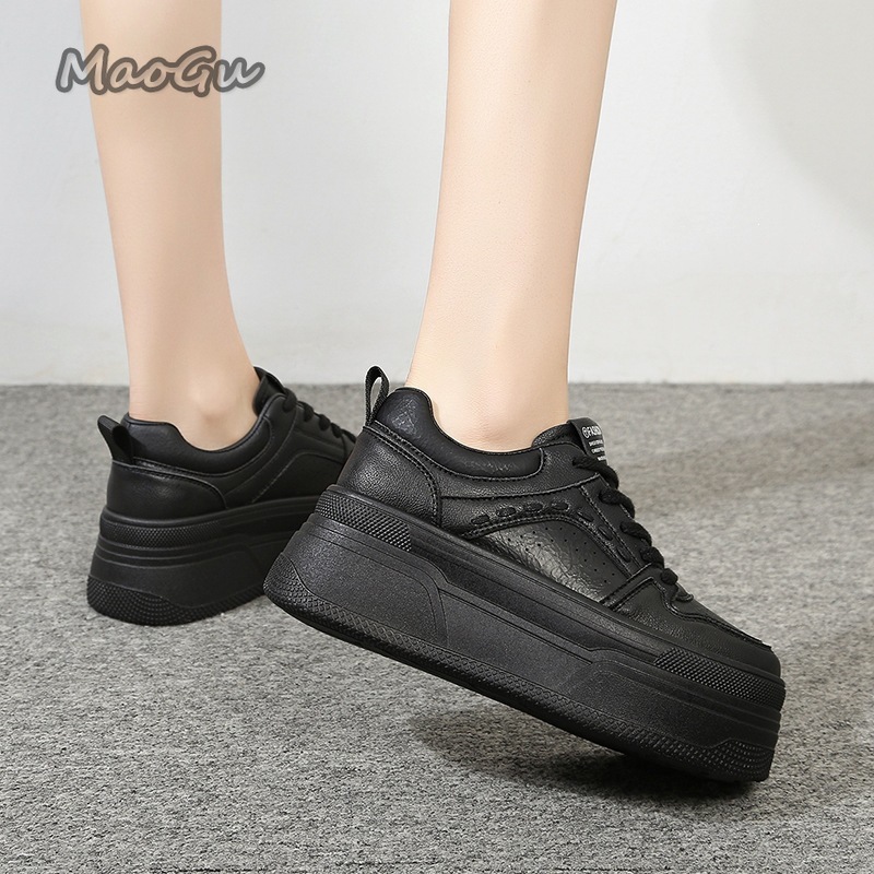 Height Increasing Platform Whi - đánh giá và giá Platform Sneakers Chunky