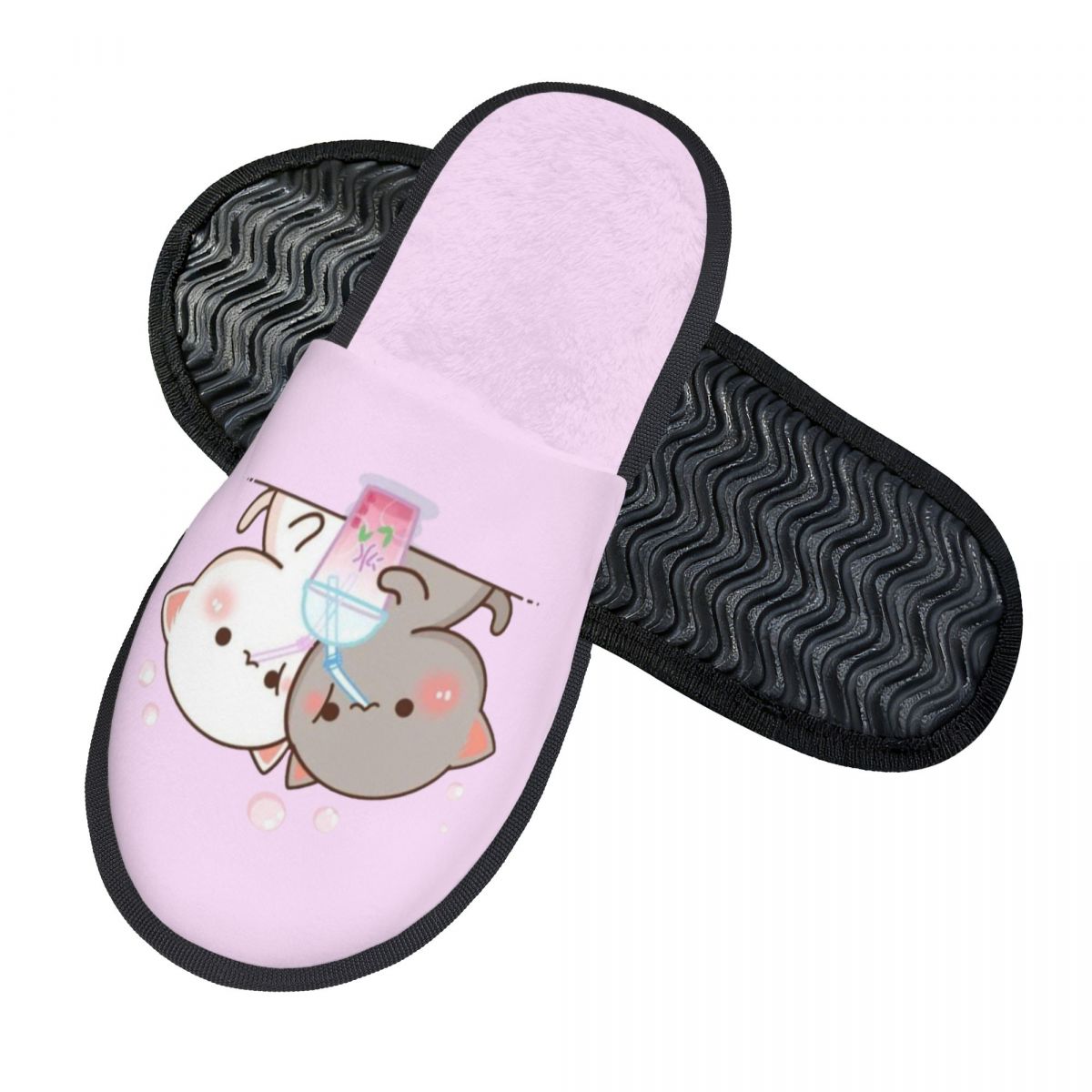 Custom Couple Mochi Cat Peach  - đánh giá và giá Women Shoes Mochi