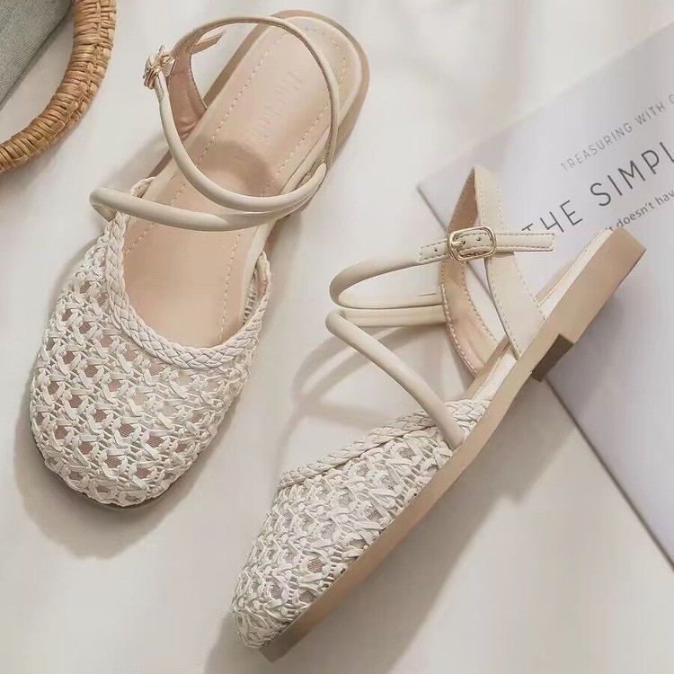 French-style Closed-toe Sandal - đánh giá và giá Slingback Pumps Women