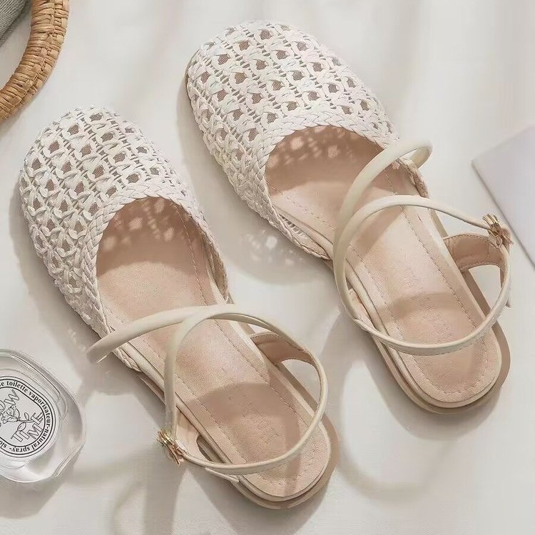 French-style Closed-toe Sandal - đánh giá và giá Slingback Pumps Women