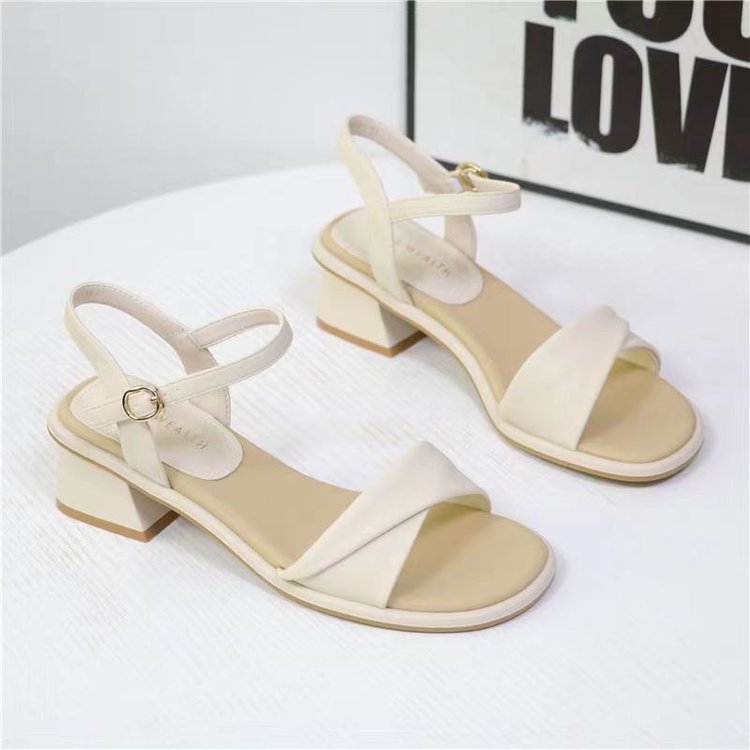 Evening Breeze Block Heel Sand - đánh giá và giá Women Shoes Model