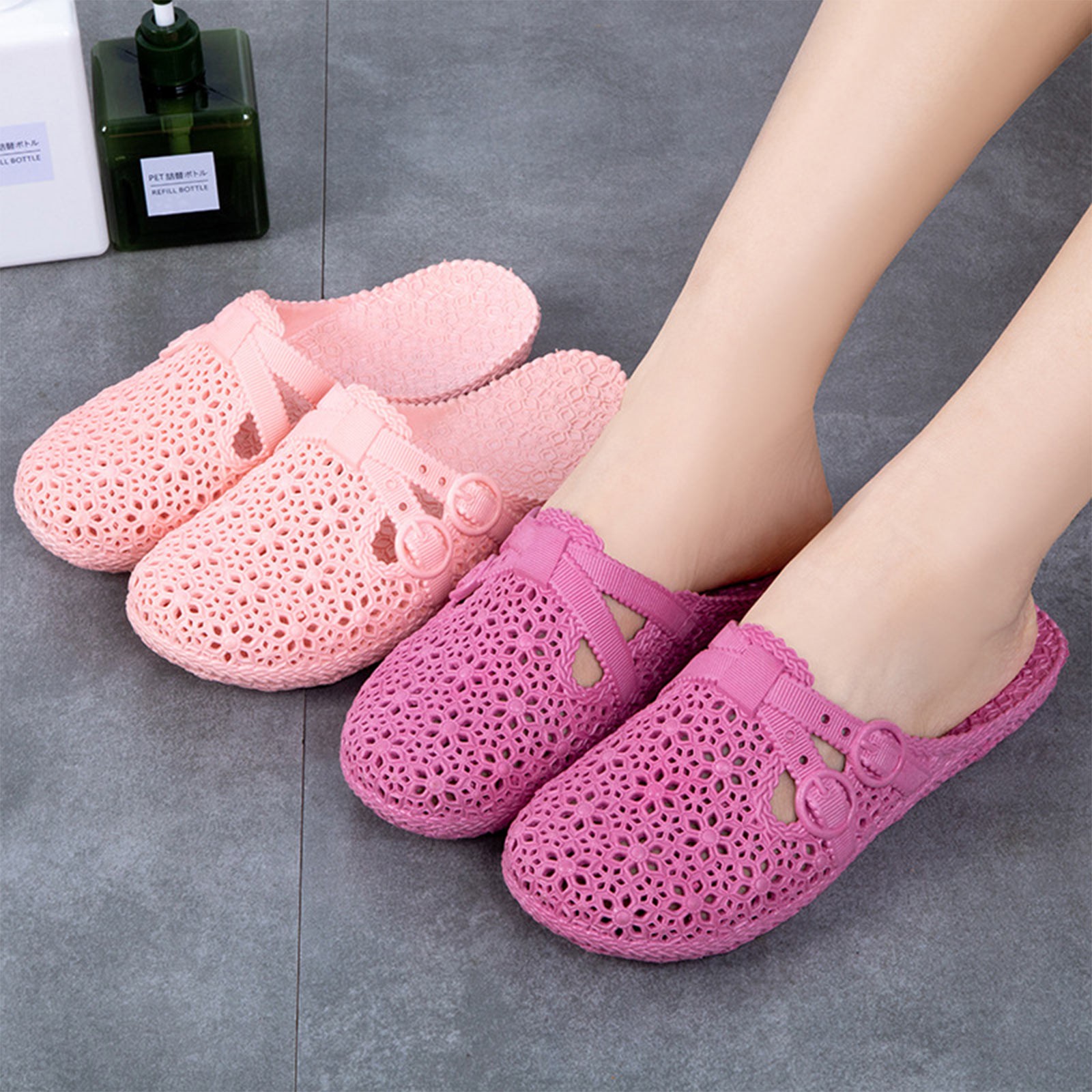Wrap-Toe Breathable Slippers S - đánh giá và giá Women Shoes Model