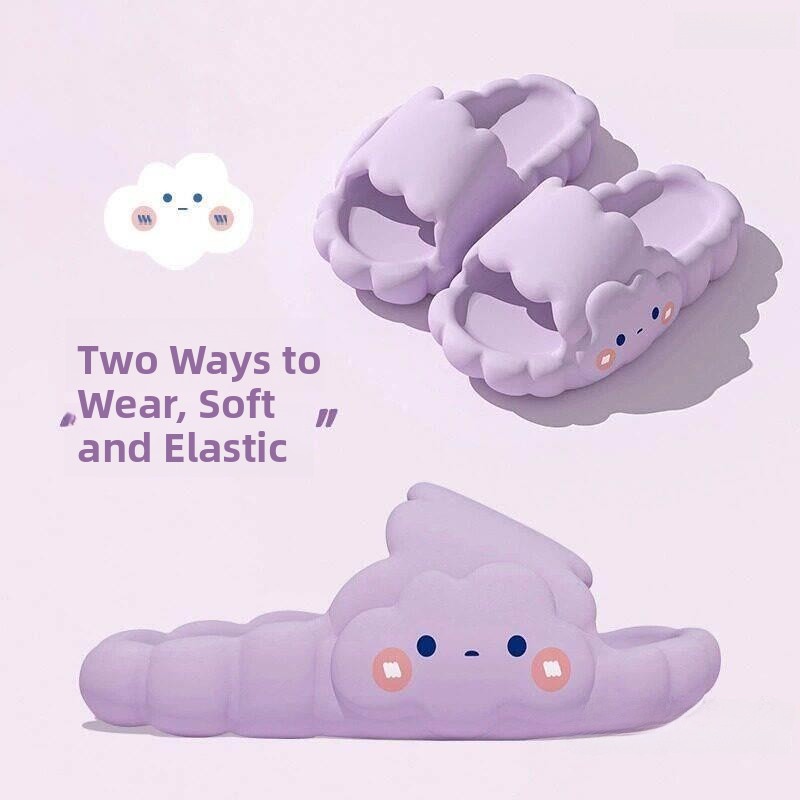 Cute Cloud Cartoon Slippers Su - đánh giá và giá Women'S Shoes Cloud
