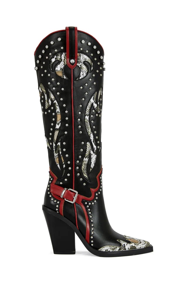 2025 Plus Size 44 Women's Embr - đánh giá và giá Western Cowgirl Boot