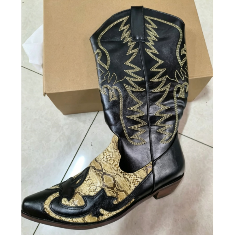 Embroidered Western Cowboy Boo - đánh giá và giá Western Cowgirl Boot