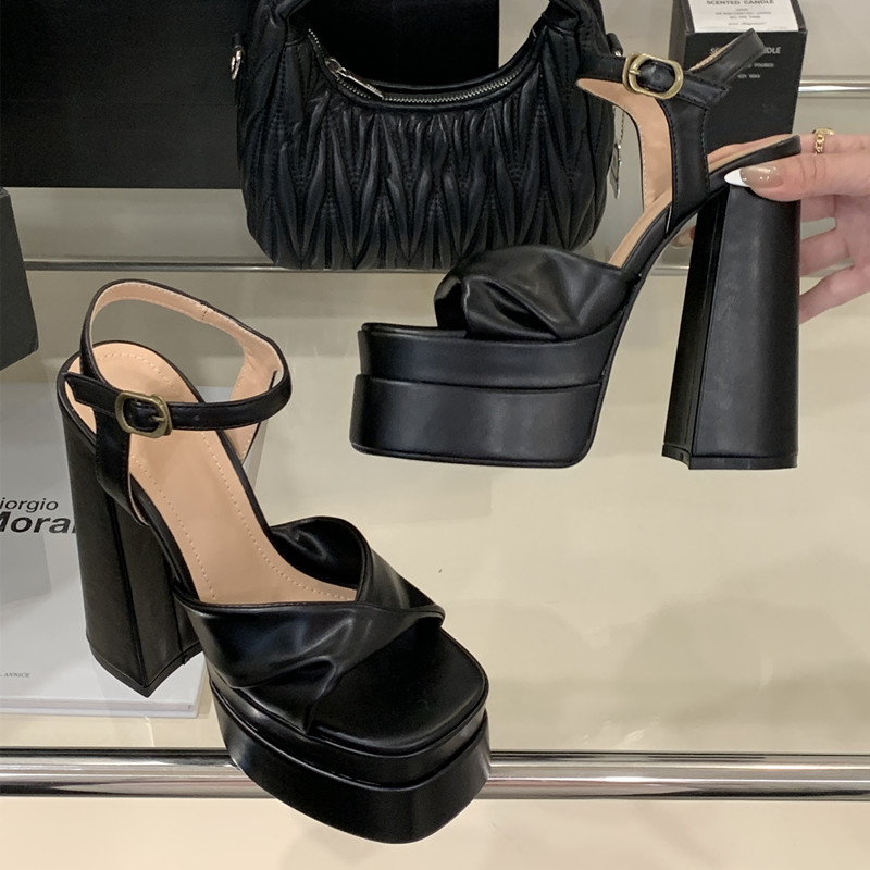 Star style Fashion Double Plat - đánh giá và giá Platform Sneakers Chunky