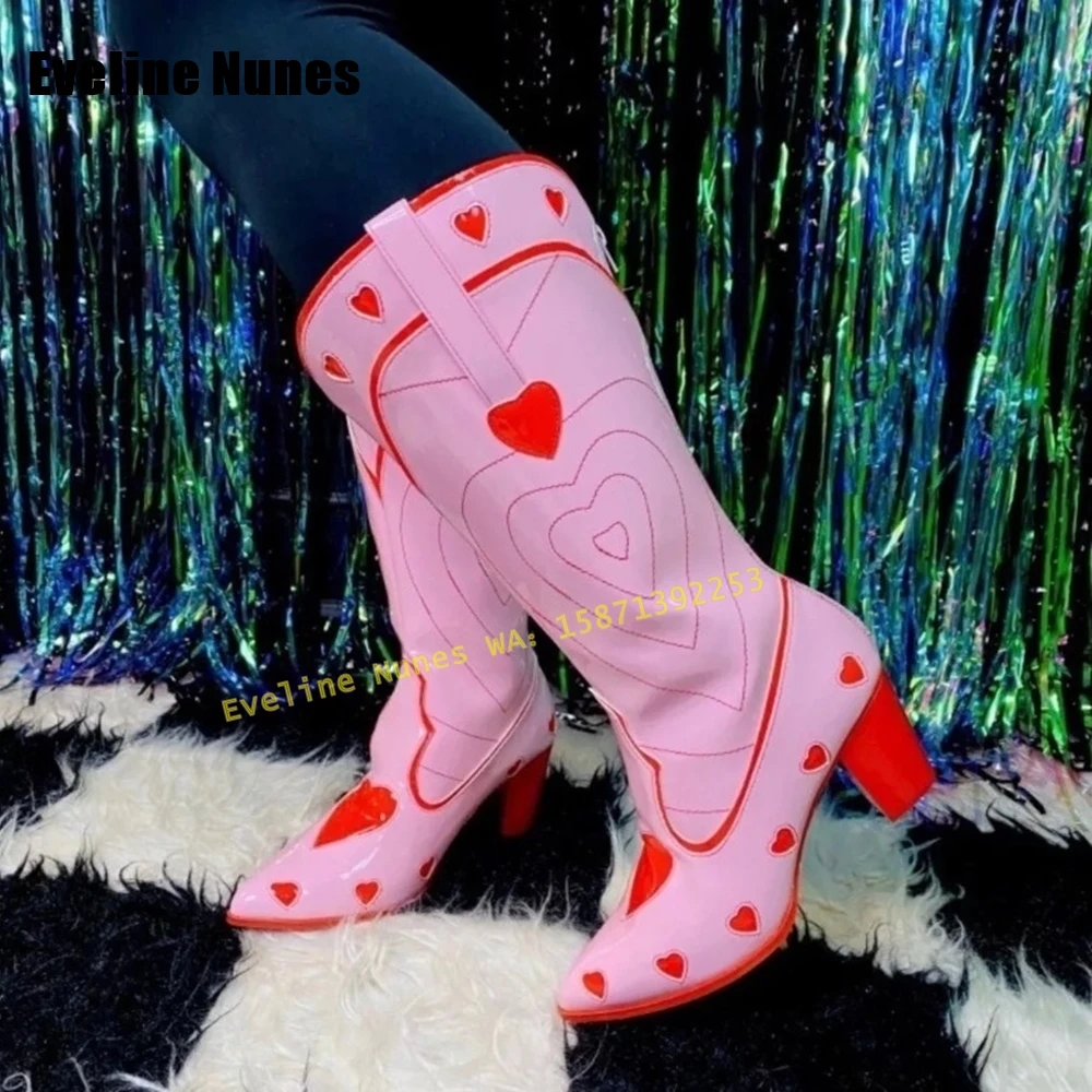 Pink Heart Space Cowgirl Boots - đánh giá và giá Western Cowgirl Boot