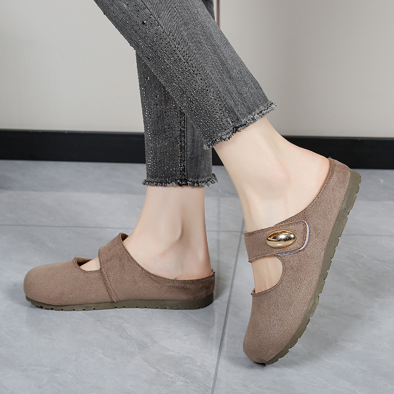 Free Shipping Women's Suede Ma - đánh giá và giá Slip On Mule Flat