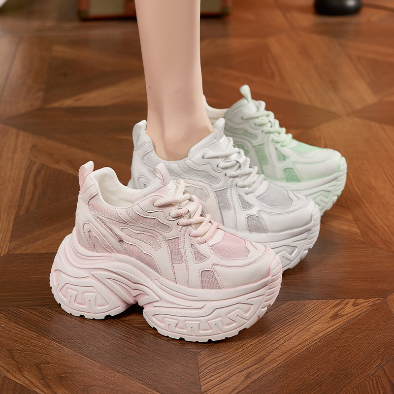 Women's Fashion Chunky Platfor - đánh giá và giá Platform Sneakers Chunky